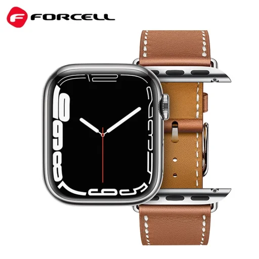 FORCELL F-DESIGN FA20 mágneses eco-bőr szíj APPLE Watch 38 / 40 / 41 mm fekete - 6