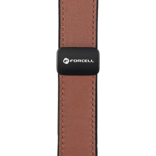 FORCELL F-DESIGN FA21 eco bőrszíj Apple Watch 42 / 44 / 45 / 49 mm barna - 4