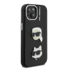  iPhone 15 Karl Lagerfeld Grained PU K&CH Heads tok thumbnail