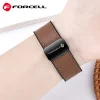 FORCELL F-DESIGN FS20 mágneses öko bőr szíj Samsung Galaxy Watch 22 mm fekete thumbnail