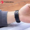 FORCELL F-DESIGN FS21 eco bőrszíj SAMSUNG Watch-hoz 22 mm barna - 4