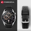 FORCELL F-DESIGN FS21 eco bőr óraszíj SAMSUNG Watch 22 mm fekete - 7