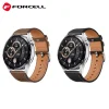 FORCELL F-DESIGN FS21 eco bőrszíj SAMSUNG Watch-hoz 22 mm barna - 10