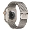 FORCELL F-DESIGN FA11 rozsdamentes acél szíj APPLE Watch 38 / 40 / 41 mm ezüst