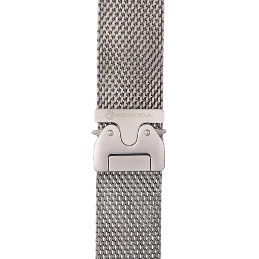 FORCELL F-DESIGN FA11 rozsdamentes acél szíj APPLE Watch 38 / 40 / 41 mm ezüst - 6