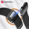 FORCELL F-DESIGN FS11 mágneses rozsdamentes acél óraszíj SAMSUNG Watch 22 mm fekete - 5