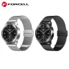 FORCELL F-DESIGN FS11 mágneses rozsdamentes acél óraszíj SAMSUNG Watch 22 mm fekete - 10