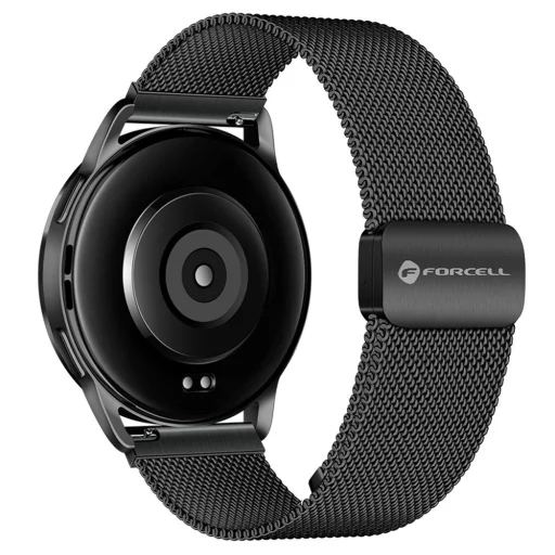 FORCELL F-DESIGN FS11 mágneses rozsdamentes acél szíj Samsung Watch 20 mm fekete - 1