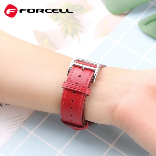 FORCELL F-DESIGN FA20 mágneses eco-bőr szíj APPLE Watch 38 / 40 / 41 mm fekete - 3