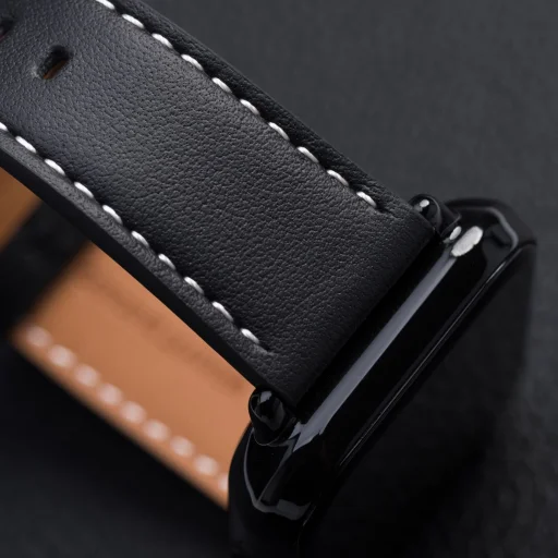 FORCELL F-DESIGN FA20 mágneses eco-bőr szíj APPLE Watch 38 / 40 / 41 mm fekete - 14