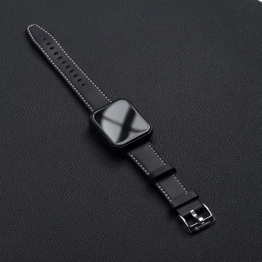 FORCELL F-DESIGN FA20 mágneses eco-bőr szíj APPLE Watch 38 / 40 / 41 mm fekete - 15