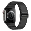 FORCELL F-DESIGN FA21 eco-bőr szíj APPLE Watch 38 / 40 / 41 mm fekete