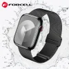 FORCELL F-DESIGN FA14 mágneses rozsdamentes acél szíj Apple Watch 38 / 40 / 41 mm fekete - 4