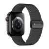FORCELL F-DESIGN FA14 mágneses rozsdamentes acél szíj Apple Watch 38 / 40 / 41 mm fekete