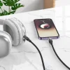 HOCO kábel AUX Audio Jack 3,5 mm - Lightning 8-pin UPA27 1,2 m fekete thumbnail