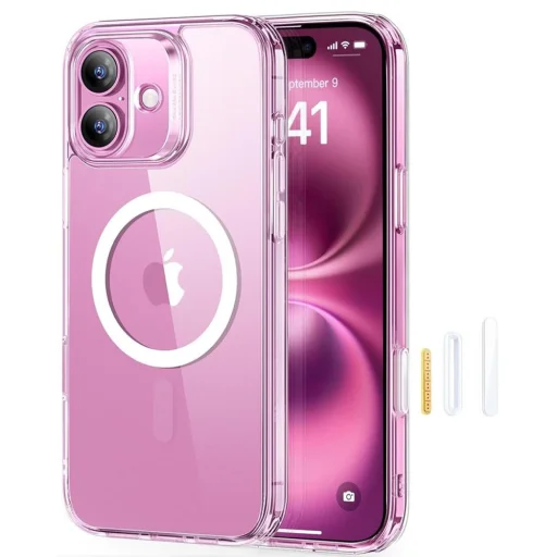  iPhone 16 Plus Átlátszó ESR Klasszikus Hibrid HaloLock tok - 1