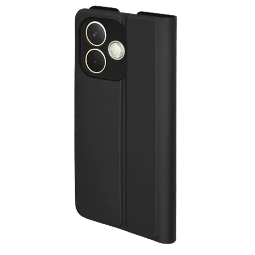  Techsuit - Magskin Könyv - Oppo A5 Pro 4G / A5 Pro 5G - Fekete tok - 5