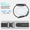 Spigen Nano Pop Apple Watch 6 / 7 / 8 / 9 / 10 / 11 / SE (40 / 41 / 42 mm) Fekete Szezám - 9