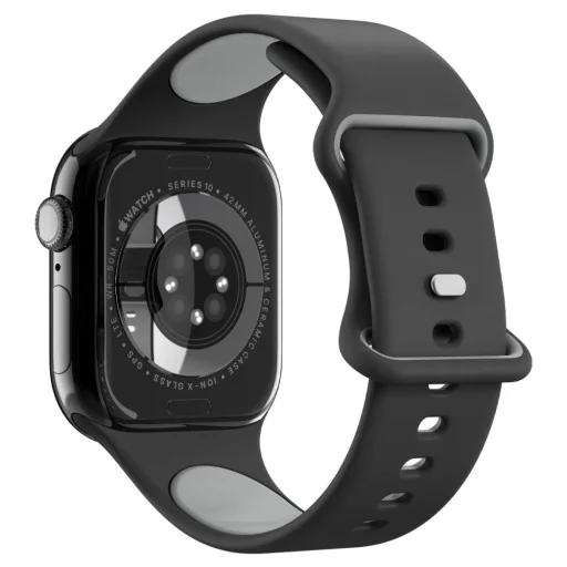 Spigen Nano Pop Apple Watch 6 / 7 / 8 / 9 / 10 / 11 / SE (40 / 41 / 42 mm) Fekete Szezám - 5