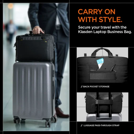 Spigen Kd300 Klasden Laptop Táska Fekete 16" - 11