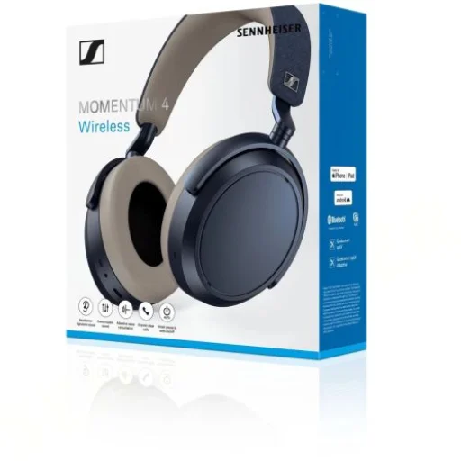 Sennheiser Momentum 4 Vezeték nélküli fejhallgató Fülre illeszkedő Farmer EU - 1