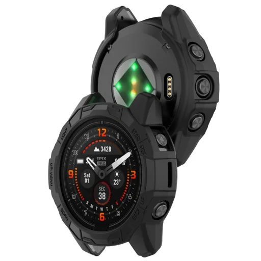 Tech-protect Defense Air Garmin Fenix 7 / 7 Pro fekete tok - 2