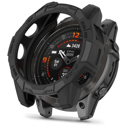 Tech-protect Defense Air Garmin Fenix 7 / 7 Pro fekete tok - 1
