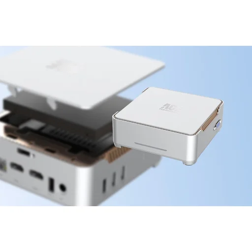  MINI PC AceMagic GK3 PLUS, Intel N97 16GB RAM + 512GB szürke - 10