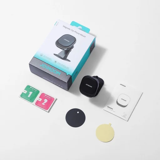 Joyroom JR-ZS400 mágneses autós telefontartó a műszerfalra - fekete - 7