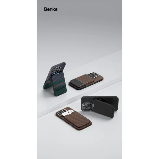  Benks Wallet Magnetic ArmorGo Kevlar Álló Prestige tok - 10