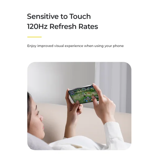 Benks edzett üveg JoyView tükröződésmentes üveg iPhone 15 Pro fekete üvegfólia - 17