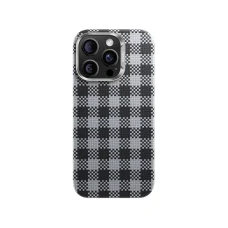  iPhone 15 Pro Max fekete Benks Magnetic Armor Vichy Kevlar tok (BF62)