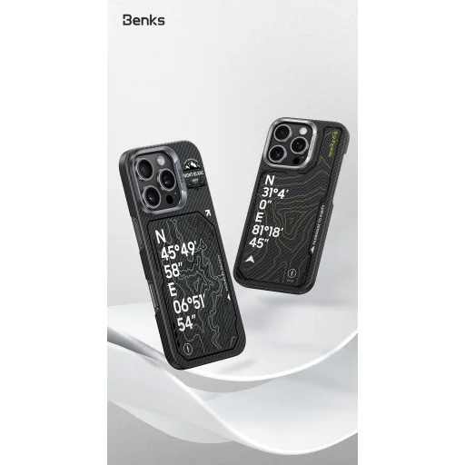  iPhone 16 Pro Max Benks Magnetic Armor Air Kevlar 600D Summit Kangrinboque (0066) tok - 8
