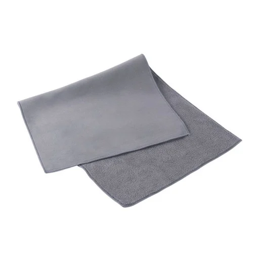 Mikroszálas autós törölköző szuper nedvszívó 30 x 30 cm szürke - 1
