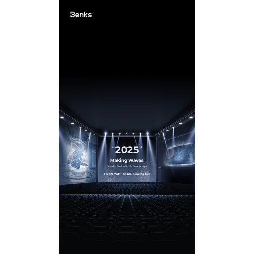  iPhone 16 Pro Max szürke Benks Magnetic Biliz hűsítő tok (0066) - 5