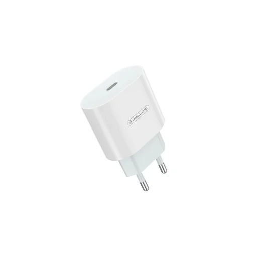 JELLICO hálózati töltő AK200 PD 20W 1xUSB-C + kábel USB-C - USB-C Fehér - 2