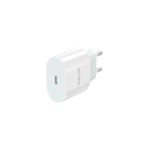 JELLICO hálózati töltő AK200 PD 20W 1xUSB-C + kábel USB-C - USB-C Fehér - 4