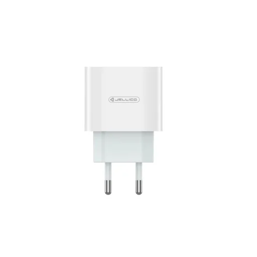 JELLICO hálózati töltő AK200 PD 20W 1xUSB-C + kábel USB-C - USB-C Fehér - 5