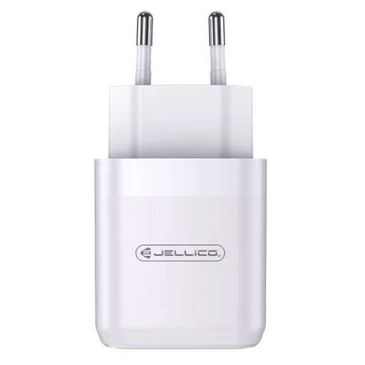 JELLICO fali töltő A77 22,5W 1xUSB QC3.0 + kábel Lightning Fehér - 2