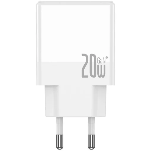 JELLICO fali töltő EU57 PD 20W 1xUSB-C + 1xUSB QC3.0 + kábel USB-C - Lightning Fehér - 2