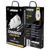 MOONX hálózati töltő adapter MC01 2.1A 10.5W 1xUSB + Lightning kábel Fehér thumbnail