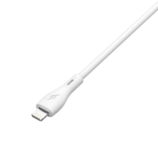 MOONX hálózati töltő adapter MC01 2.1A 10.5W 1xUSB + Lightning kábel Fehér - 5