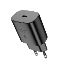 JELLICO hálózati töltő EU25 PD 25W 1xUSB-C Fekete