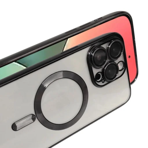 Metal Case MagS iPhone 16 Plus fekete tok - 2