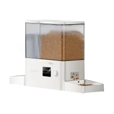 Rojeco Új 2 az 1-ben okos szökőkút és etető WiFi (fehér)