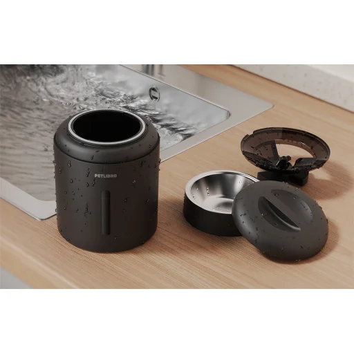 Petlibro Granary WiFi okos ételadagoló, 5L (fekete) - 9