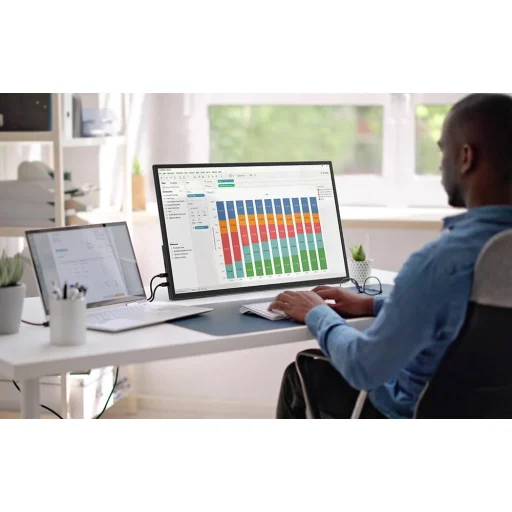 Uperfect Hordozható Monitor UMax21 Érintőképernyős M215E02 T-S - 13