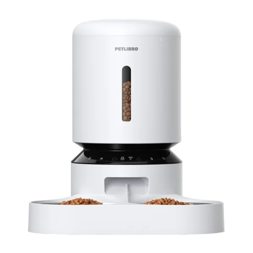 Petlibro Granary Etető Dupla Tállal, WiFi, 5L (fehér) wifi - 2