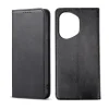  Honor 400 Pro Alphajack mágneses PU bőr fliptok kártyatartóval pánt nélküli fekete thumbnail