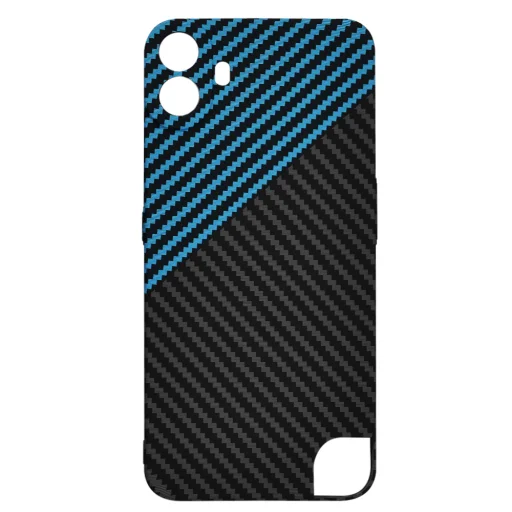  Techsuit - Carbonit FiberShell - Nothing CMF Telefon 1 - Kék Pulzus tok - 4